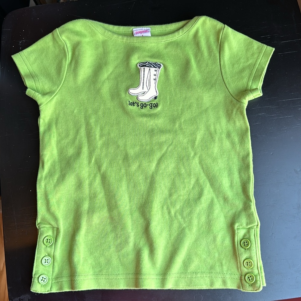 Gymboree size 4T little girl shirt.